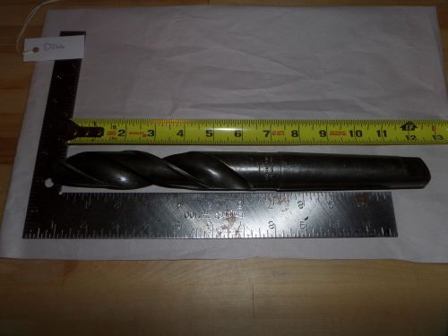 Chicago Latrobe 1-7/32&#034; Drill  Bit 4MT, 4 Morse Taper 12&#034; OAL ((#D206))