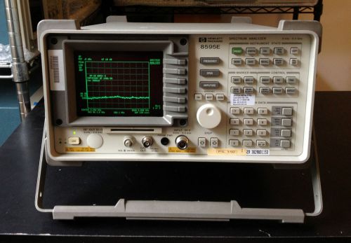 Agilent/HP 8595E Spectrum Analyzer w/ Narrow RBW Option,6.5GHz, OPT 041, 130