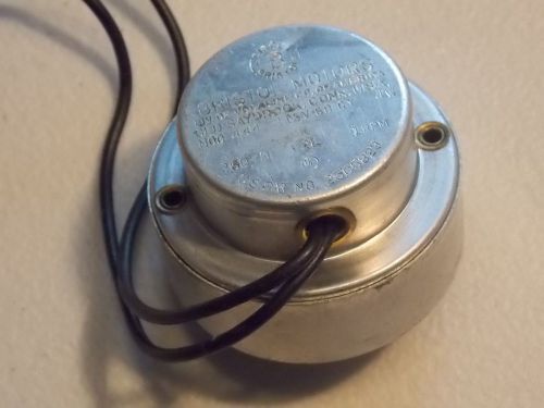 BRISTOL MOTORS MODEL 444  115VAC  4W  1RPM  260-H   2L