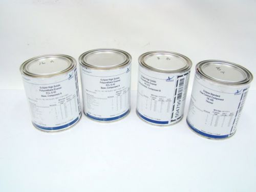 4qts Akzonobel Eclipse High Solids Polyurethane Enamel Black Aerospace (F5-1047)