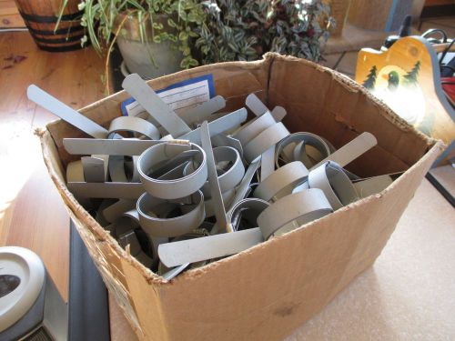 Lot of (92) Fast-Lok preformed clamps - K7 galvanized steel K clamp 1 3/4&#034; i.d.