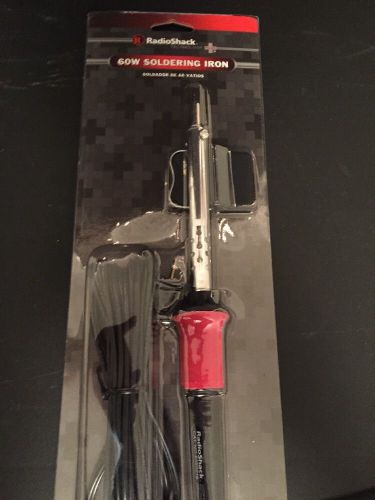 Radio Shack 60W Soldering Iron. New In Box.