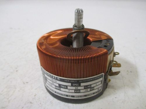 POWERSTAT 10B-40 VARIABLE TRANSFORMER *USED*