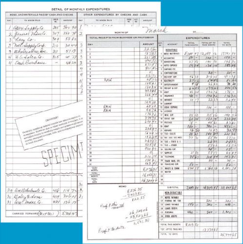 Dome 612 Monthly Bookkeeping Record