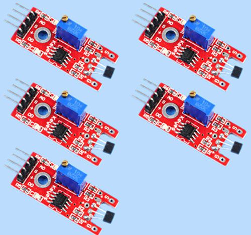 5pcs linear hall magnetic module for arduino avr ky-024 for sale