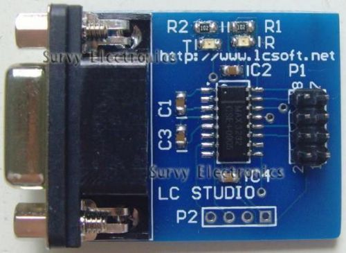 RS232 To TTL Converter Module COM Serial Board MAX3232 With Dupont Cable