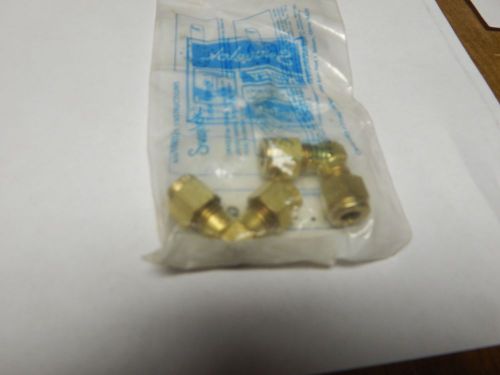 &#034;Swagelok&#034; # B-400-9  1/4&#034; Union Elbow, Brass, lot of 2 pcs