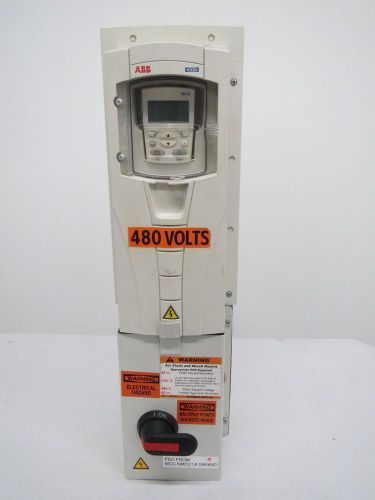 Abb acx550-u0-012a-4+p901 hvac ac 7-1/2hp 480v-ac 11.9a 8.8a motor drive b312049 for sale