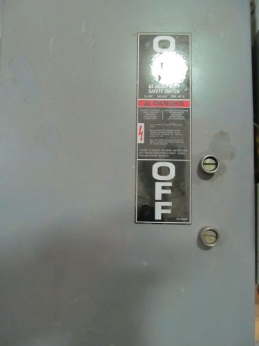 GE 30 Amp Disconnect THN3361J Non Fused Type 12 Enclosure