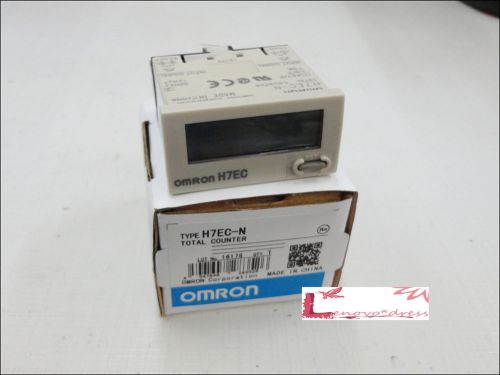 Omron digital total counter totalizer h7ec-n h7ecn new in box free ship #j593 lx for sale