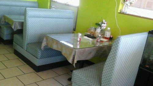 Restaurant booth