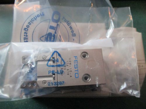 NEW FESTO PNEUMATIC ANGLE GRIPPER HGW-10-A, 174818, NIB READY TO GO