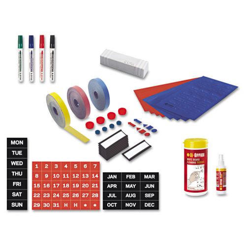 Magnetic Board Accessory Kit, Blue/Red