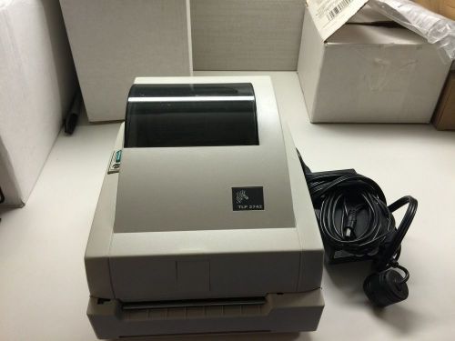 ZEBRA TLP2742 Thermal Label Printer + one 4x6 roll of labels UPS FedEx USPS