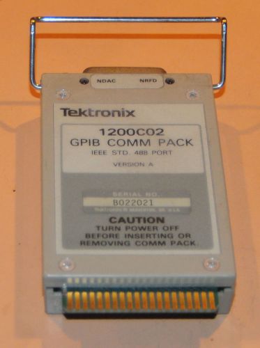 Tektronix 1200C02 GPIB Comm Pack for Tek 1200 Logic Analyzer