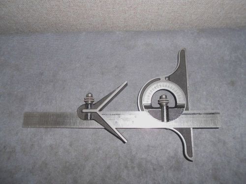 Starrett 12&#034; Combination Square with No. 12 Protractor and Center Head