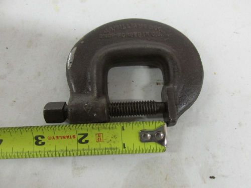 Williams No. 1, Bridge, Boiler, heavy duty C-Clamp.opens 0 to 1-1/4&#034;