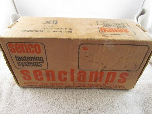 Senco Fastening Systems Senclamp Fasteners 6,000/Box Y09BFA Bright Basic