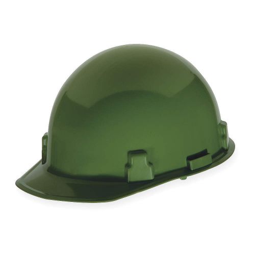 Hard Hat, FrtBrim, Slotted, Rtcht, Green 814343