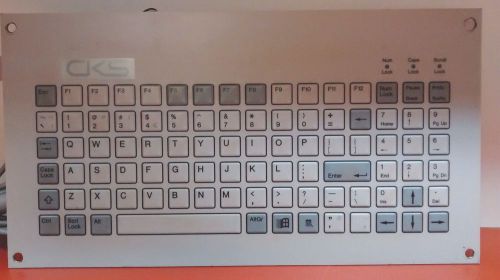 CKS INDUSTRIAL MEMBRANE KEYBOARD P/N AE001101 COMPACT 101/102 PC