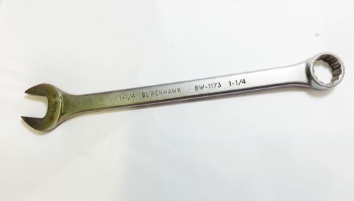 1-1/4&#034; Blackhawk BW-1173  Satin Finish 12 Point Combination Wrench (O 163)