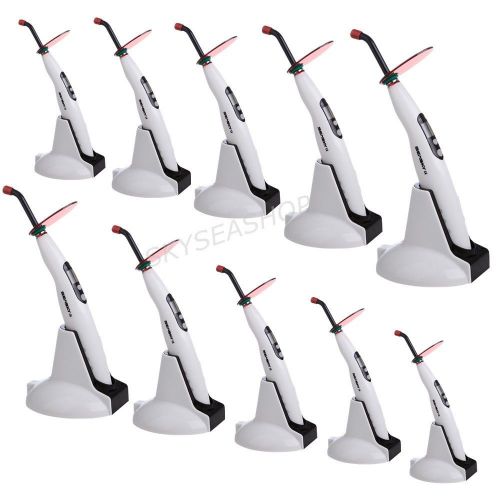 10x Dental Wireless Cordless LED Curing Light Lamp 1400mw Blue Light SEASKY T4