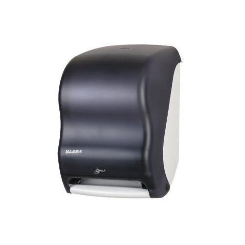 San jamar smart system with iq sensor towel dispenser in black pearl for sale