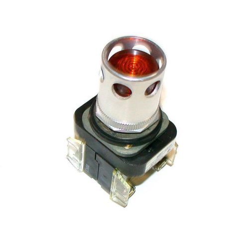 Allen bradley momentary amber illuminated pushbutton  800t-qa24  (8 available) for sale