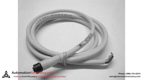 BRAD HARRISON 804000C02M020 CORD SET 4 POLE MICRO FEMALE STRAIGHT, NEW