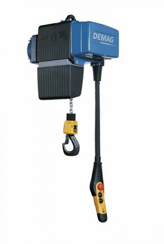 Demag chain hoist dc-com 10-1000 1/1 h5 v4,8/ 1,2 for sale