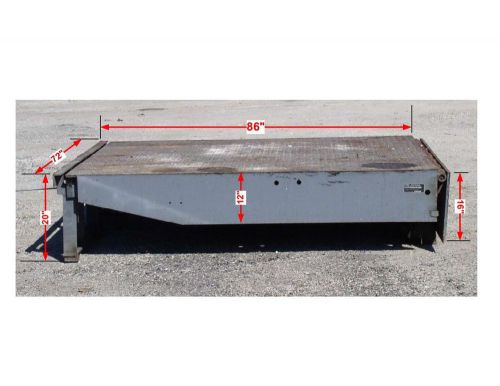 Dock Leveler - 6&#039; x 7&#039; (35,000 lb. Capacity)