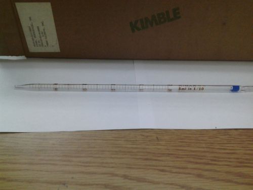 5ml serological pipettes box of 18 kimble kimax 37033 for sale