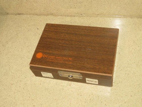 LASER ANALYTICS INC MODEL 9045-6, 1307-24 IN WOOD CASE (LA2)