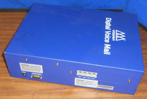 VODAVI 4 Port Digital Voice Mail DHD-04 305-04 Issue 2 Rev 1.3