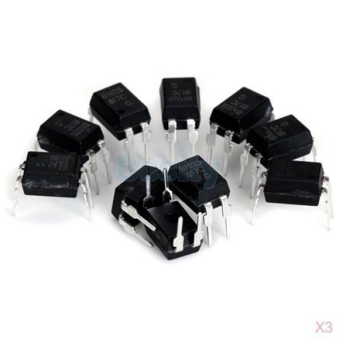 3x 10 pcs dip-4 817c optocoupler opto coupler ic new for sale