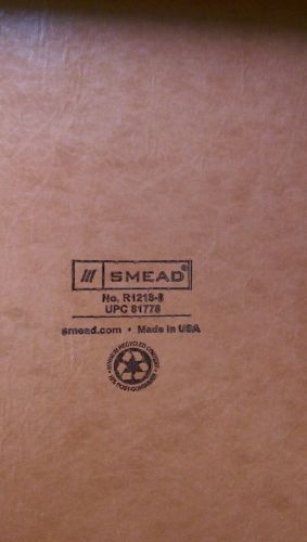 8 - Smead 81778 Hinge Pressboard Binder, 3&#034; Cap, 8-1/2 C-C, 11&#034;x17&#034;, RD (8 Pcs)