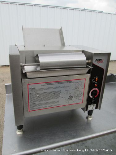 APW WYOTT VERTICAL CONVEYOR BUNN GRILL TOASTER, MODEL M2000