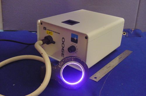 WORKING ILLUMINATION TECHNOLOGIES FIBER OPTIC LIGHTSOURCE MOD. 3900 W/RING LIGHT