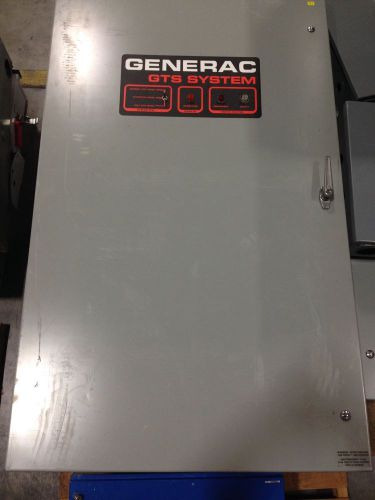 Generac GTS System 200amp transfer switch