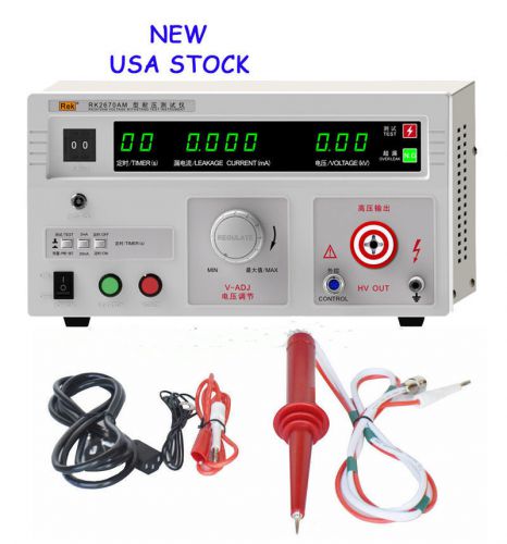 Brand New! Withstand Hi-Pot 5KV 100VA Tester USA STOCK 2670AM