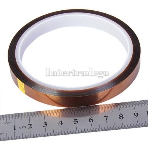 1pcs 10mm heat / high temperature 280c resistant polyimide tape for sale