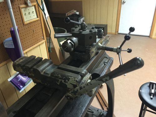 Globe turret tailstock and double tool cross slide - atlas/craftsman for sale