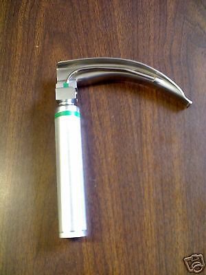 Fiberoptic Laryngoscope Macintosh Blade #4 with Handle EMT