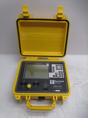 Riser Bond 1270A Radiodetection Metallic TDR Cable Fault Locator Reflectometer