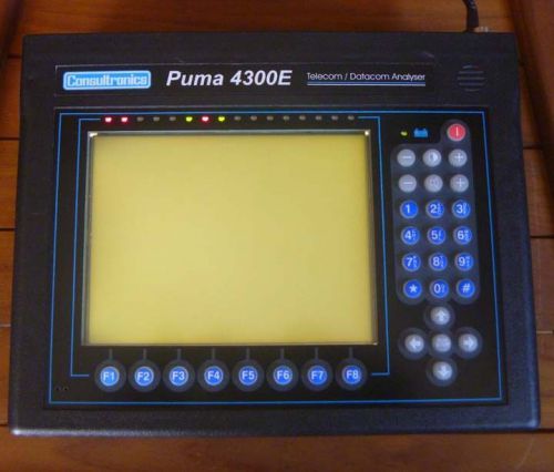 PUMA 4300E Datacom Telecom network analyser 4000 series Portable Field Handheld