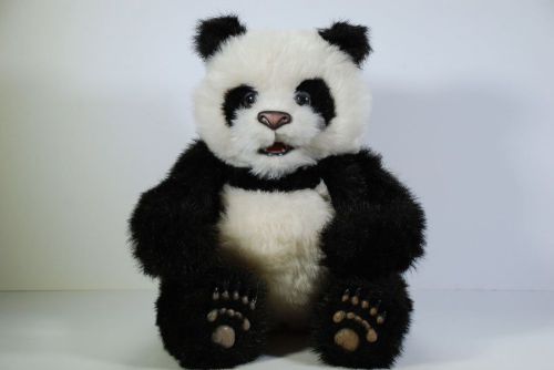 FURREAL FRIENDS 2008 HASBRO LOVE CUB PANDA BEAR WORKING CONDITION