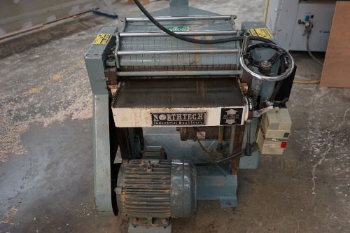 NORTHTECH 20&#039;&#039; WOOD PLANER 230 VOLT 3PH helix head byrd