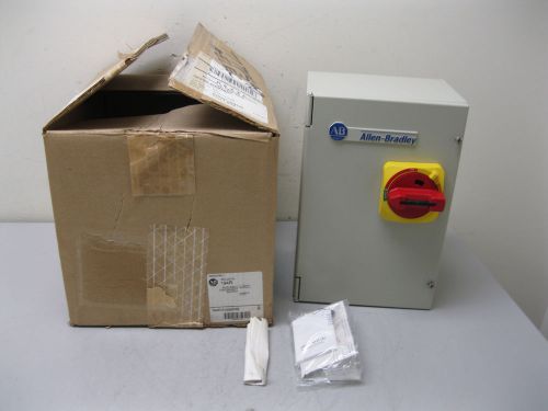 Allen-Bradley 194R-FJ030P3E Ser A Enclosed Disconnect Switch 30A NEW H16 (1824)