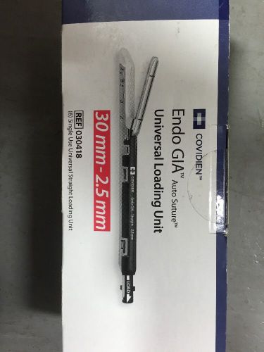 Covidien Auto Suture Endo GIA 030418 Box 6 In Date