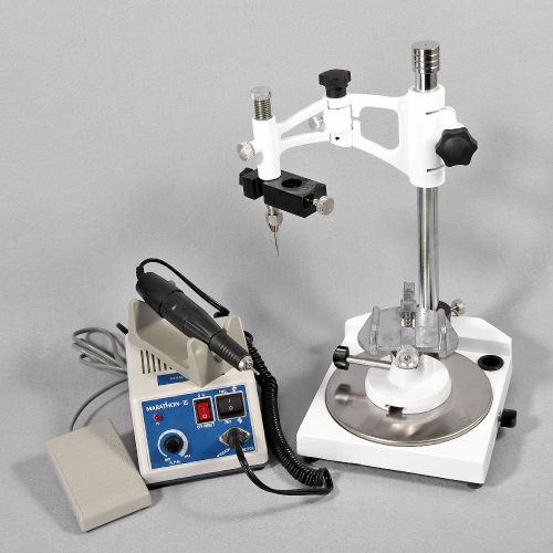 Dental Parallel Surveyor + Marathon Micromotor Drill Polisher 35K RMP Handpiece